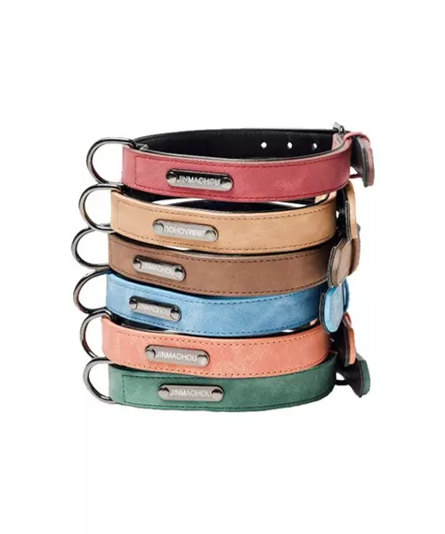 LEATHER COLLAR FOR PETS