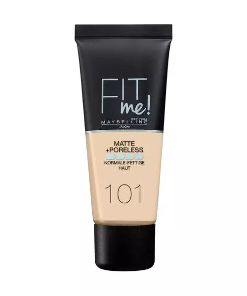 Maybelline New York Fit Me Matte & Poreless Foundation 101 True Ivory