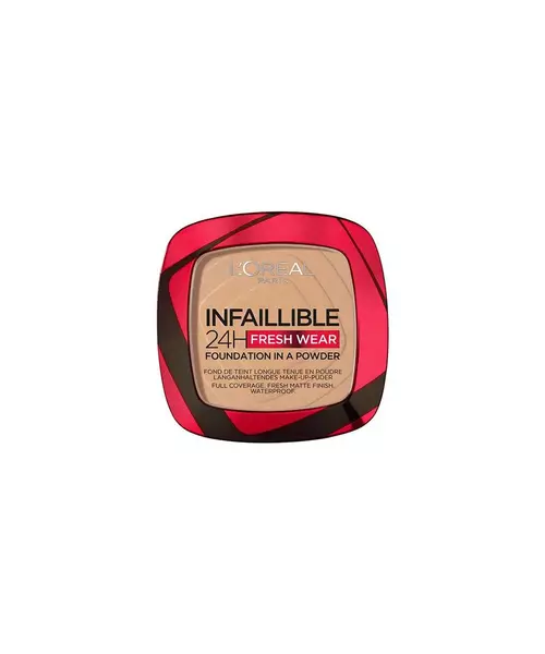 L'Oreal Paris Infallible 24H Fresh Wear Foundation in a Powder 120 vanilla