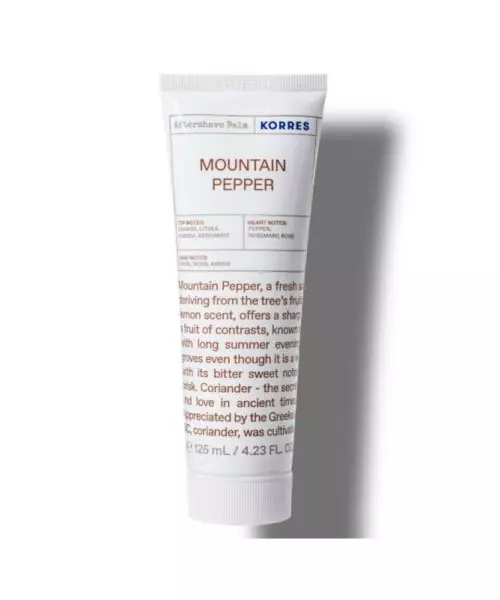 KORRES MOUNTAIN PEPPER AFTERSHAVE CREAM 125ml