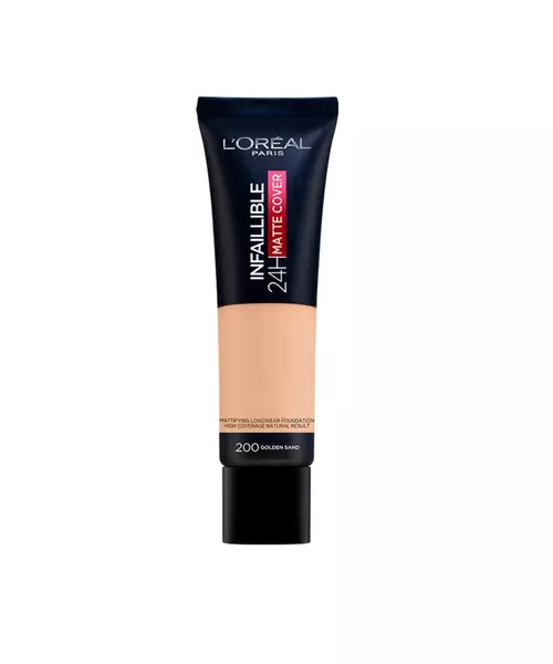 L’Oreal Paris 24h Matte Cover Foundation 200 Golden Sand