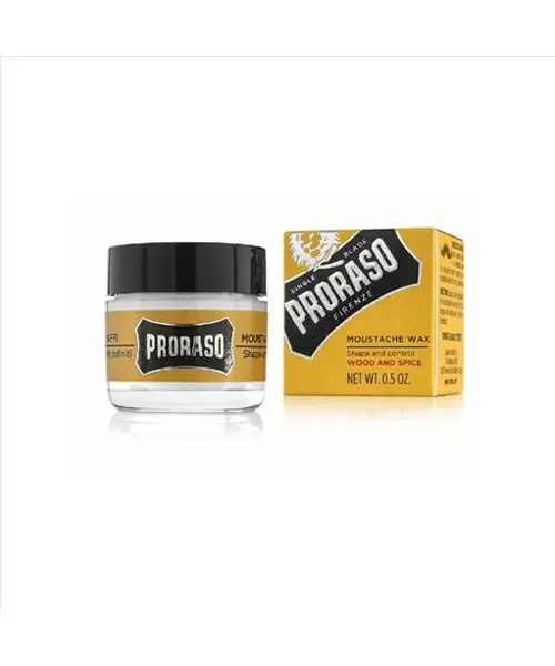 WOOD SPICE PRORASO MOUSTACHE WAX 15 ML