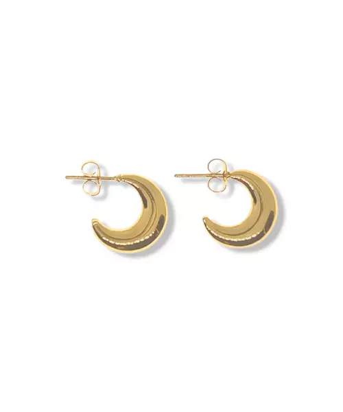 Hoops - Stainless Steel Gold Plated