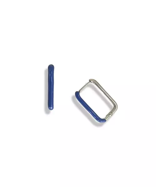 Hoops blue enamel - Stainless Steel