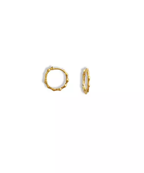 Hoops plain - Silver 925 Gold Plated