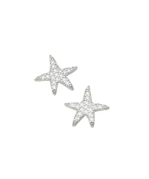 Mini Stars Earrings - Silver 925