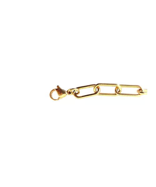 Anklet Link Chain - Stainless Steel Gold Plated