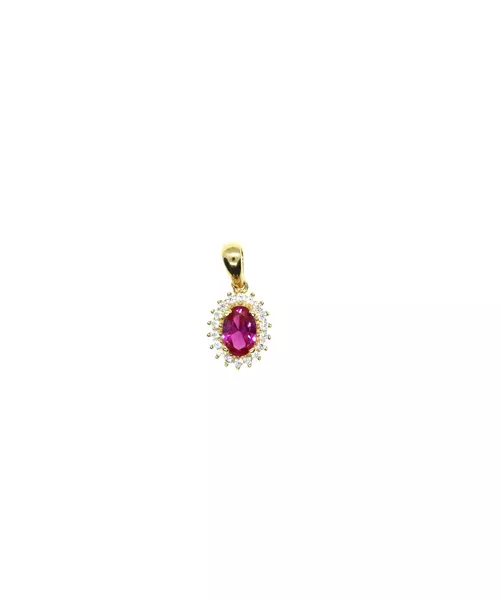 9ct Gold  - Diana Colored Pendant (Copy)