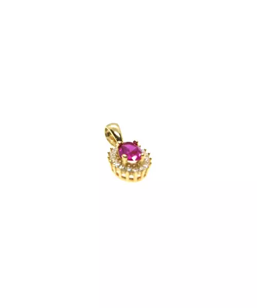 9ct Gold  - Diana Colored Pendant (Copy)