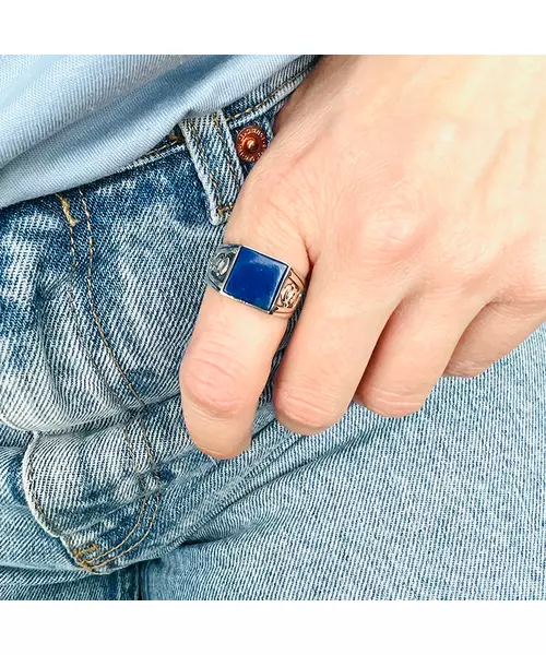 Lapis Ring - Silver 925