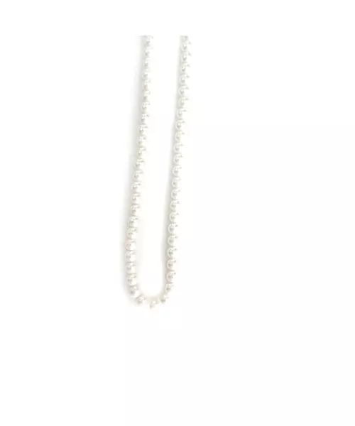 Necklace Pearls - Silver 925 Gold Plated