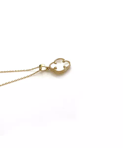 9ct Gold Necklace with 1 flower