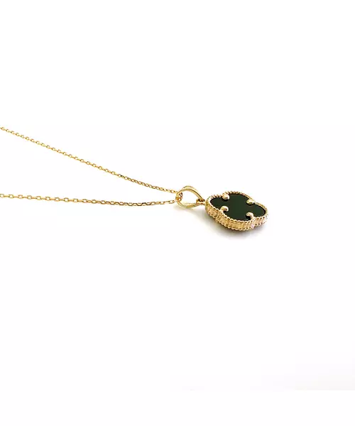 9ct Gold Necklace with 1 flower