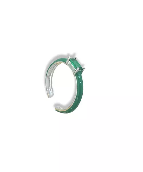 Ring Enamel Green - Silver 925