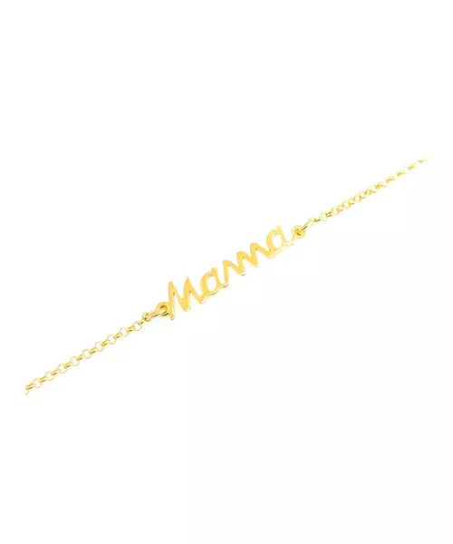 Bracelet mama - Silver 925 Gold Plated