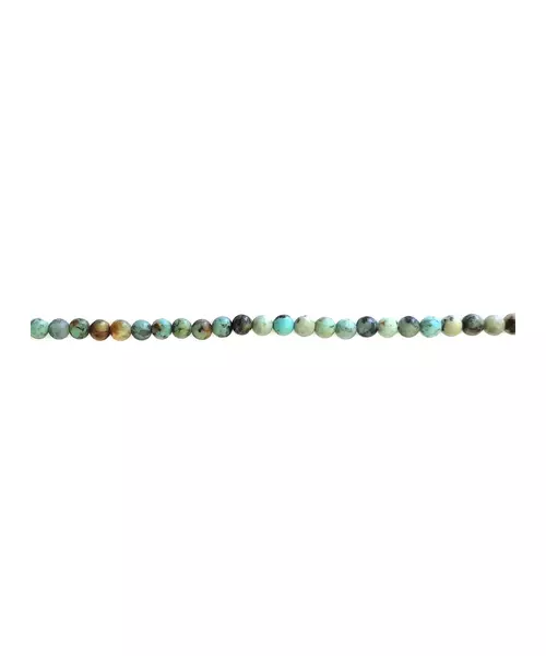 Anklet Green Turquoise - Silver 925 Gold Plated