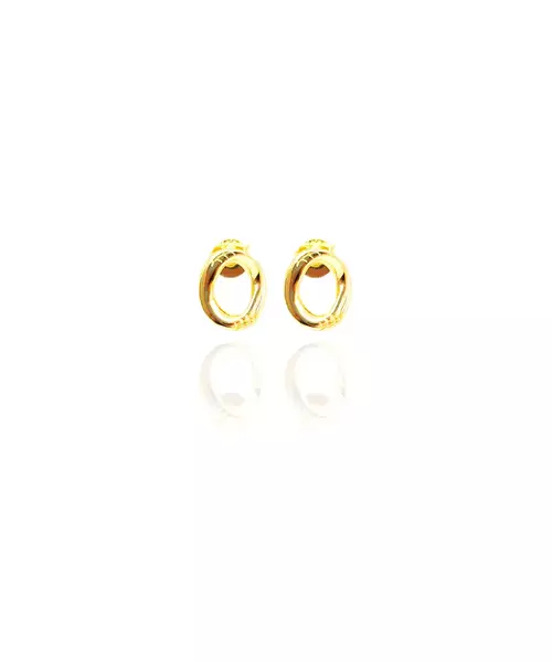 Oval Earrings - Silver 925