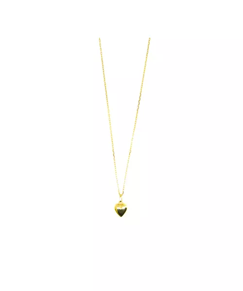 9ct Gold - Heart Pendant - No Chain(Only Pendant)