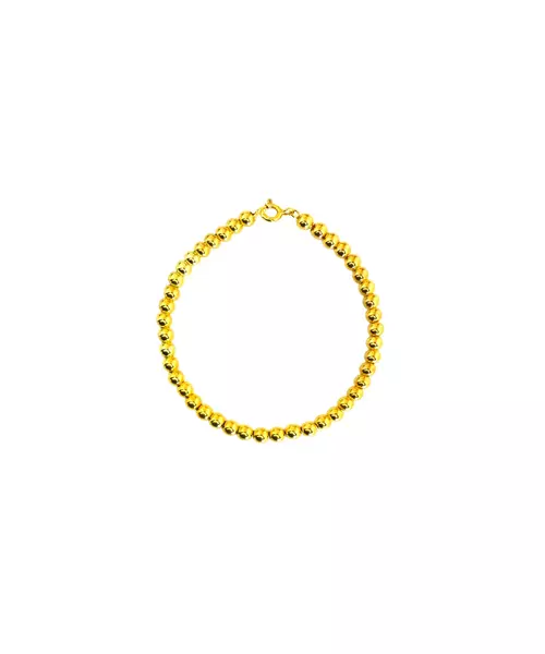 Beads Bracelet - Silver 925 Gold