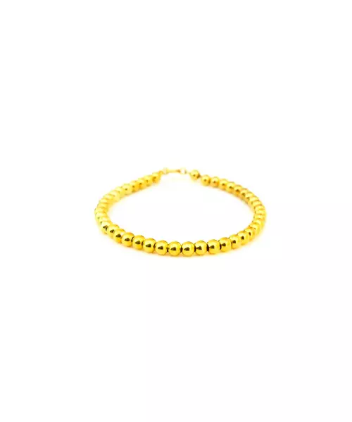 Beads Bracelet - Silver 925 Gold