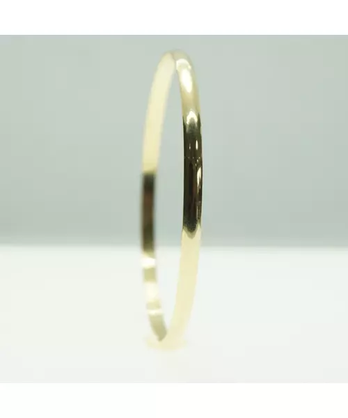 Thick Bangle in 18ct Gold - 6 cm