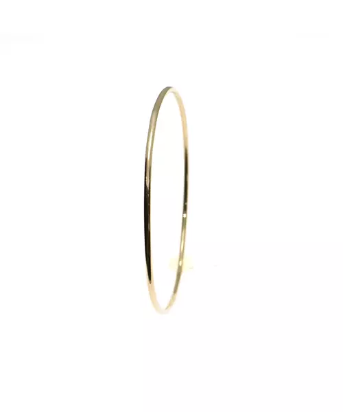 Thin Bangle in 18ct Gold - 6 cm