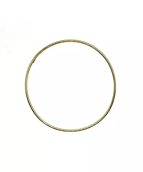 Thin Bangle in 18ct Gold - 6 cm