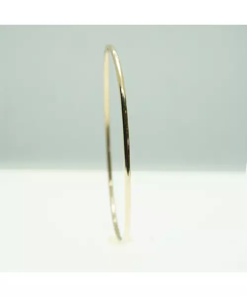 Thin Bangle in 18ct Gold - 6 cm