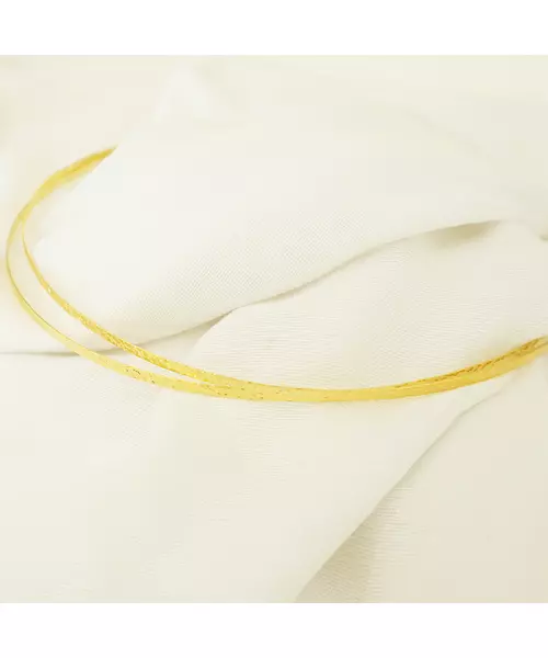 Wedding Crown Hammered - Silver 925 Gold Plated