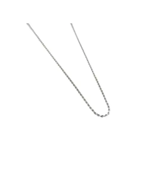 Necklace Rope 40 cm - Silver 925 and Gold Plated