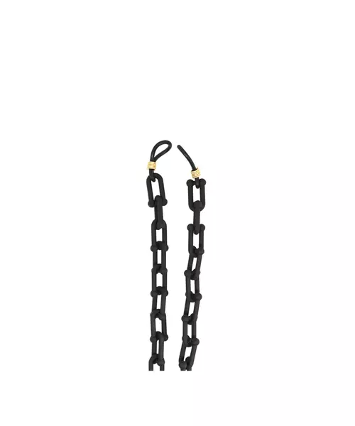 Glasses Horseshoe Link Chain - Casting Black