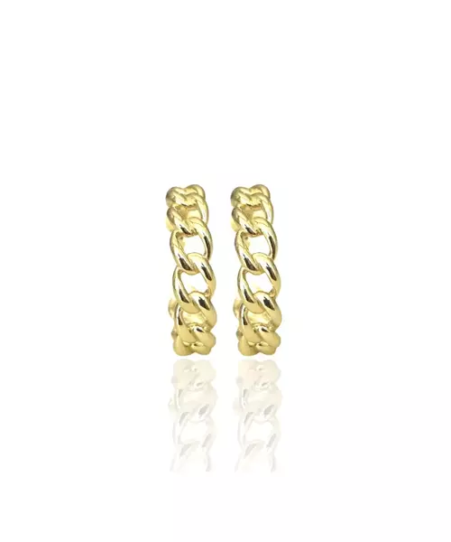 Hoop Earrings Gourmet - Silver 925