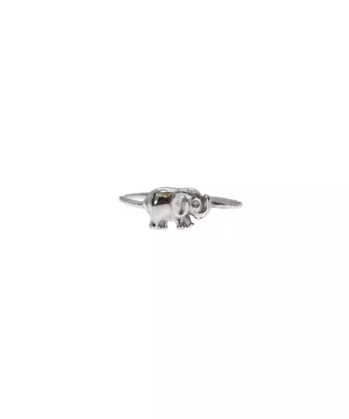 Ring Elephant - Silver 925 and Gold Plated