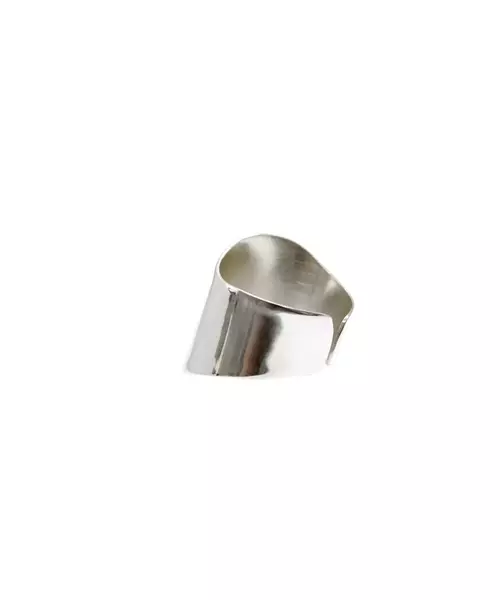 Ring Thick Minimal - Silver 925 and Gold Plated