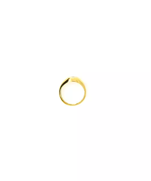 9ct Gold Ring - Starburst Signet