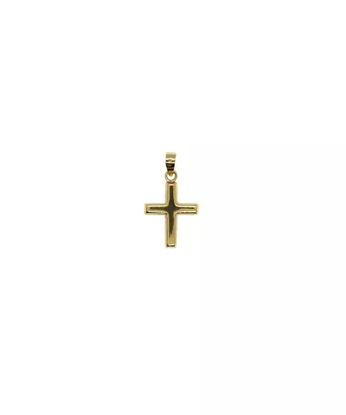 9ct Gold Cross - Small Double Side