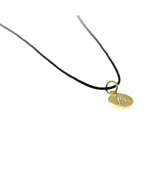 Necklace Letter - Silver 925 & Gold Plated