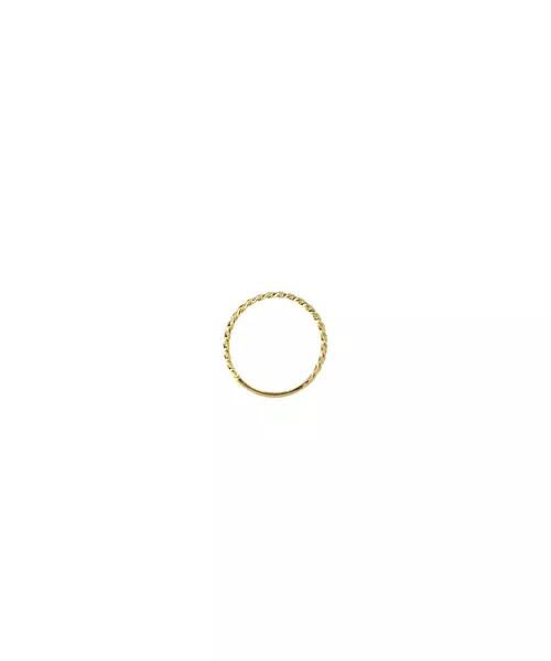 9ct Gold Ring - Gourmet Chain