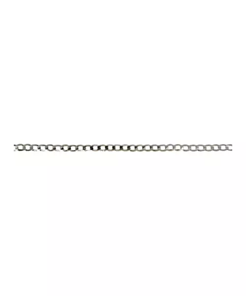 Diamond Cut Anklet Gourmet - Silver 925 and Gold Plated - Yellow Gold Plated