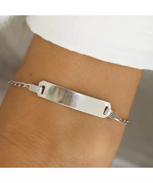 Silver 925 Bracelet Plate