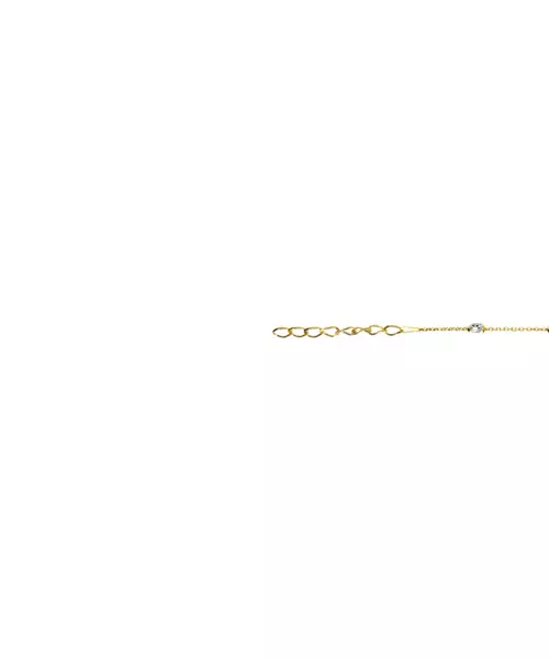 Diamond Cut Balls Bracelet - Silver 925 Gold plated