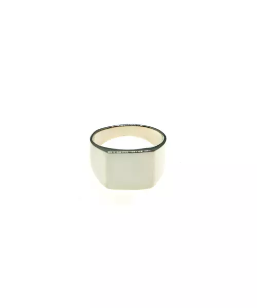 Flat plate ring - Silver 925