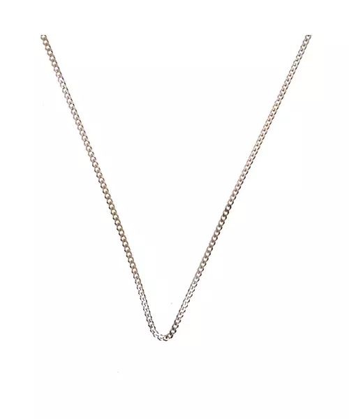 55 cm Gourmet Chain - Silver 925 and Gold Plated