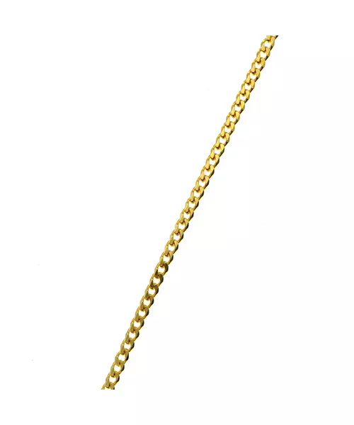 55 cm Gourmet Chain - Silver 925 and Gold Plated