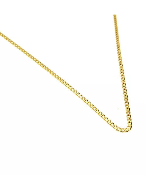 55 cm Gourmet Chain - Silver 925 and Gold Plated