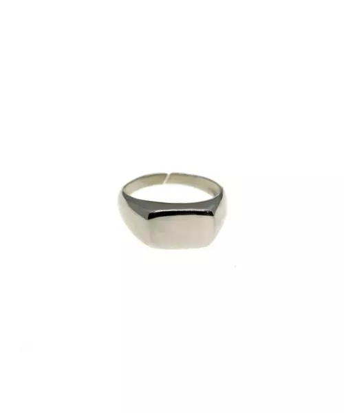 Flat plate ring - Silver 925