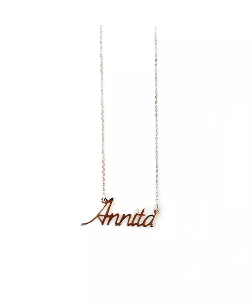 Name Necklace - Silver 925