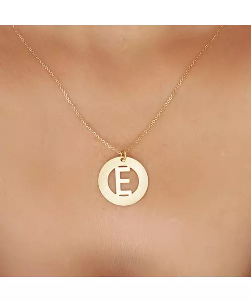 Circles of Love - Letter inside - 18ct Gold