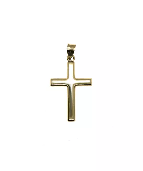 9ct Gold Cross - Double  Side