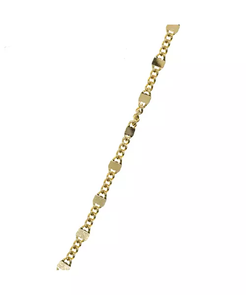 Stoppers chain 40cm - Silver 925 Gold Plated